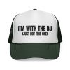 Fun DJ Trucker Cap - I'm with the DJ (Just Not This One) - Thumbnail Image 1