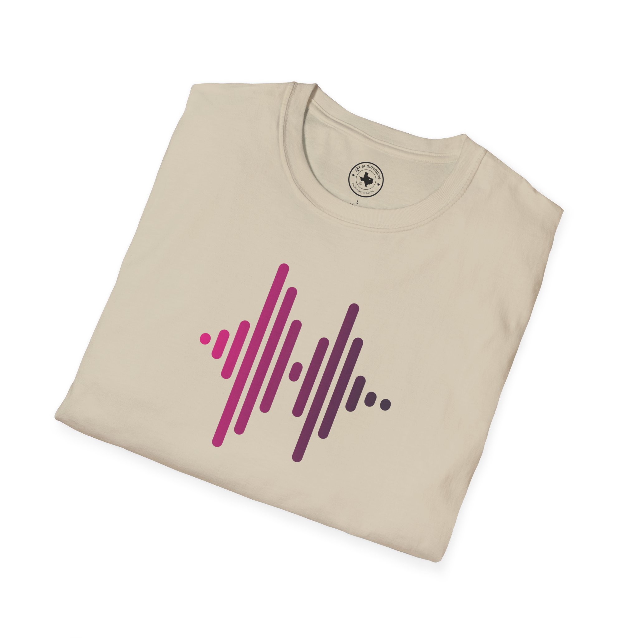 Audio Waveform Graphic Tee — Gradient Soundwave T-Shirt - Image 20