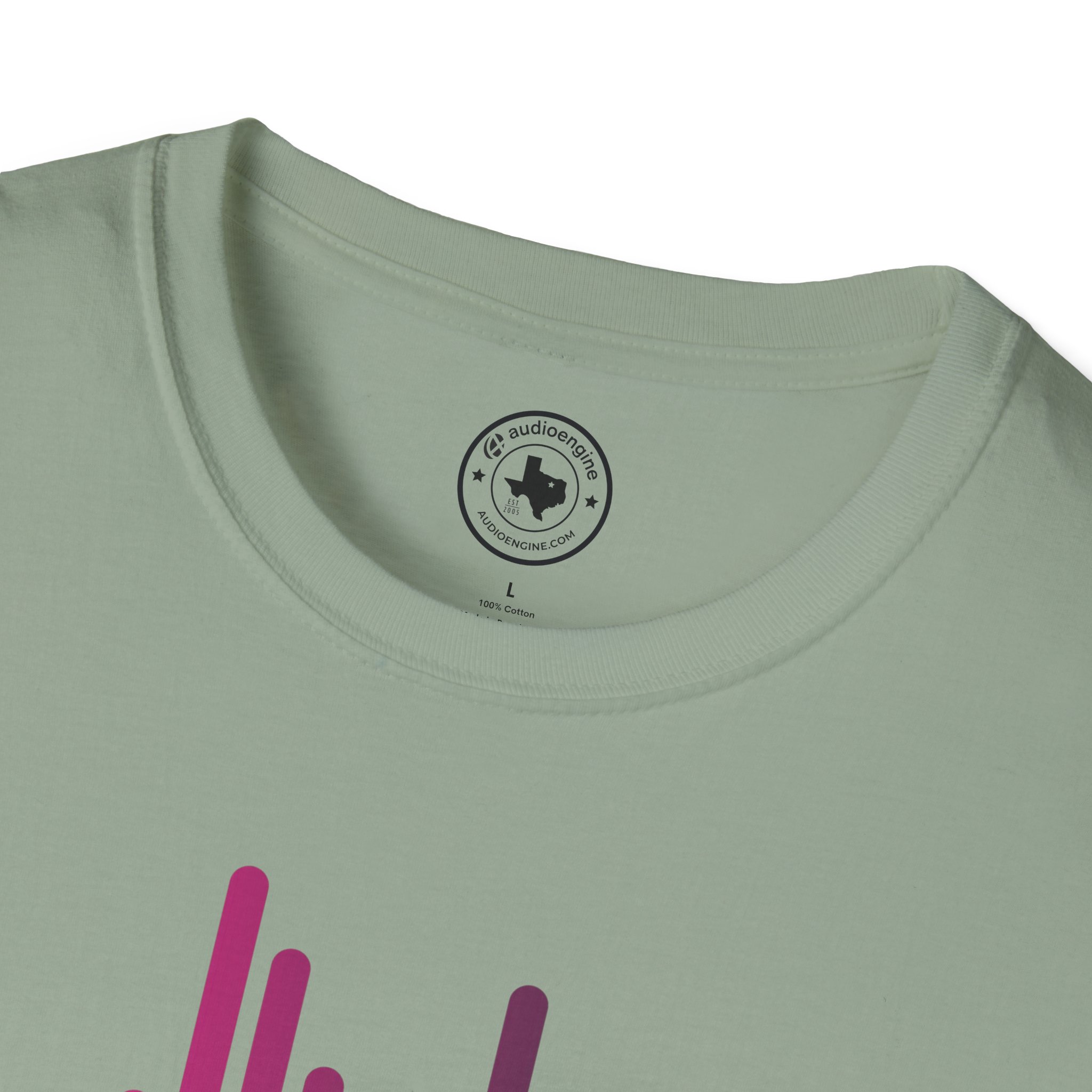 Audio Waveform Graphic Tee — Gradient Soundwave T-Shirt - Image 75