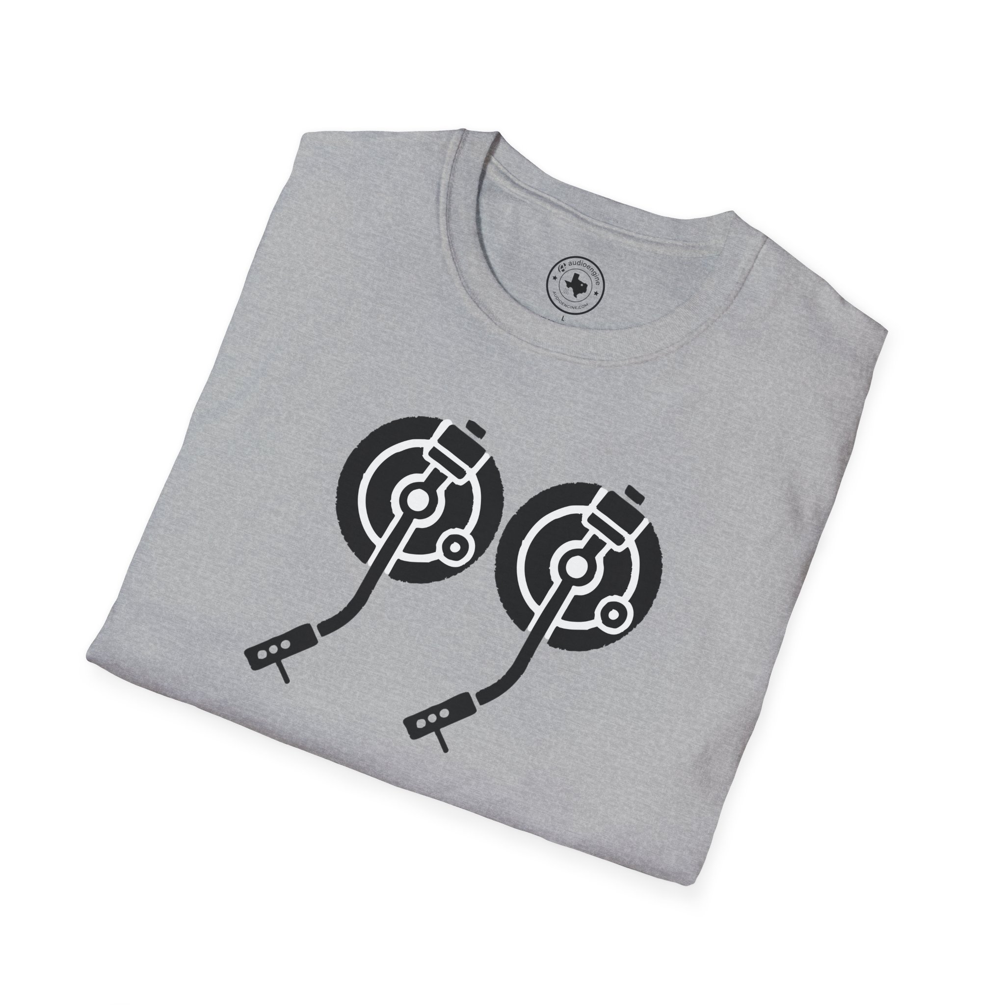 Record Player Turntable Tee — Retro DJ Vinyl Graphic T-Shirt - Image 44