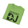 Emergency DJ Unisex Softstyle T-Shirt - Perfect for Music Lovers and Events - Thumbnail Image 4