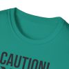 Vinyl Lover T-Shirt — "Caution! Can Talk About Vinyl For Hours" Music Tee - Thumbnail Image 75