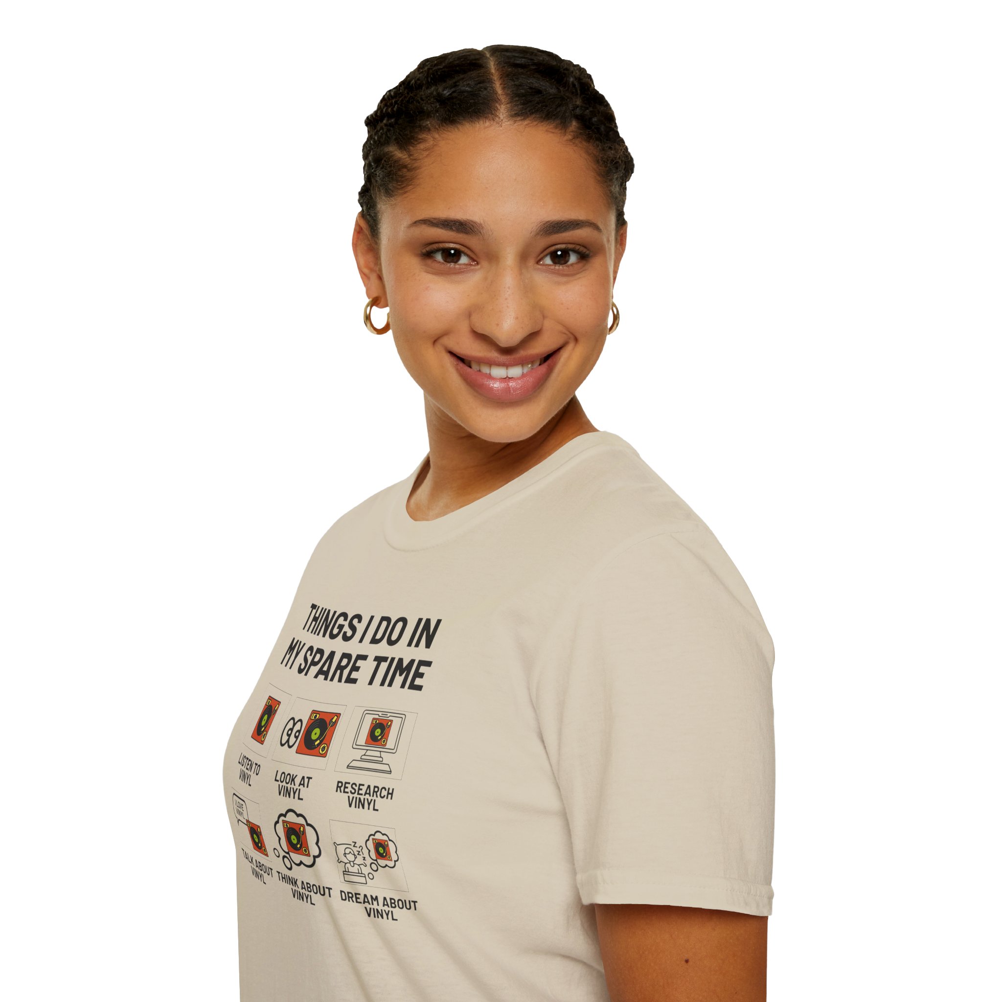 Things I Do In My Spare Time T-Shirt — Funny Hobbies Graphic Tee - Image 29