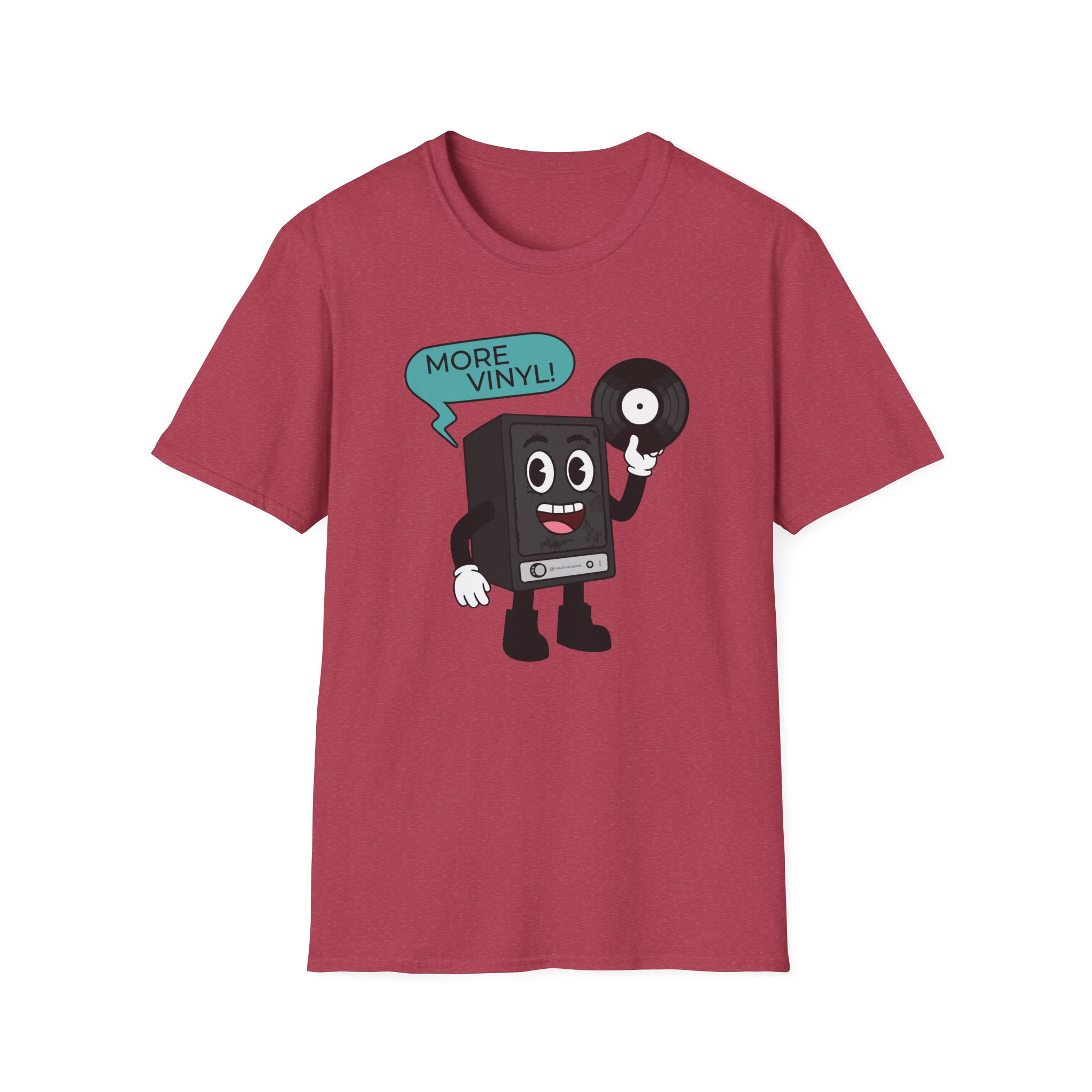 Vinyl Music Lover T-Shirt - More Vinyl Design - Image 57