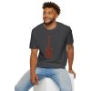 Electric Guitar Graphic T‑Shirt — Red Pattern Rock Music Tee - Thumbnail Image 99