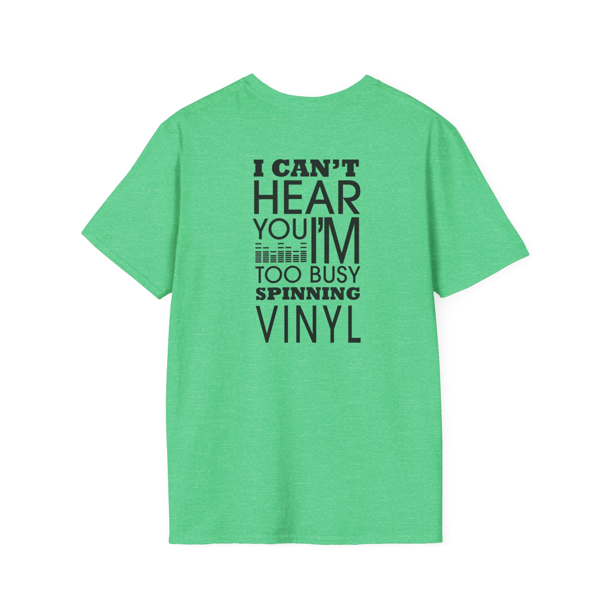 Vinyl Spinner T-Shirt - Unisex Music Lover Tee - Image 1
