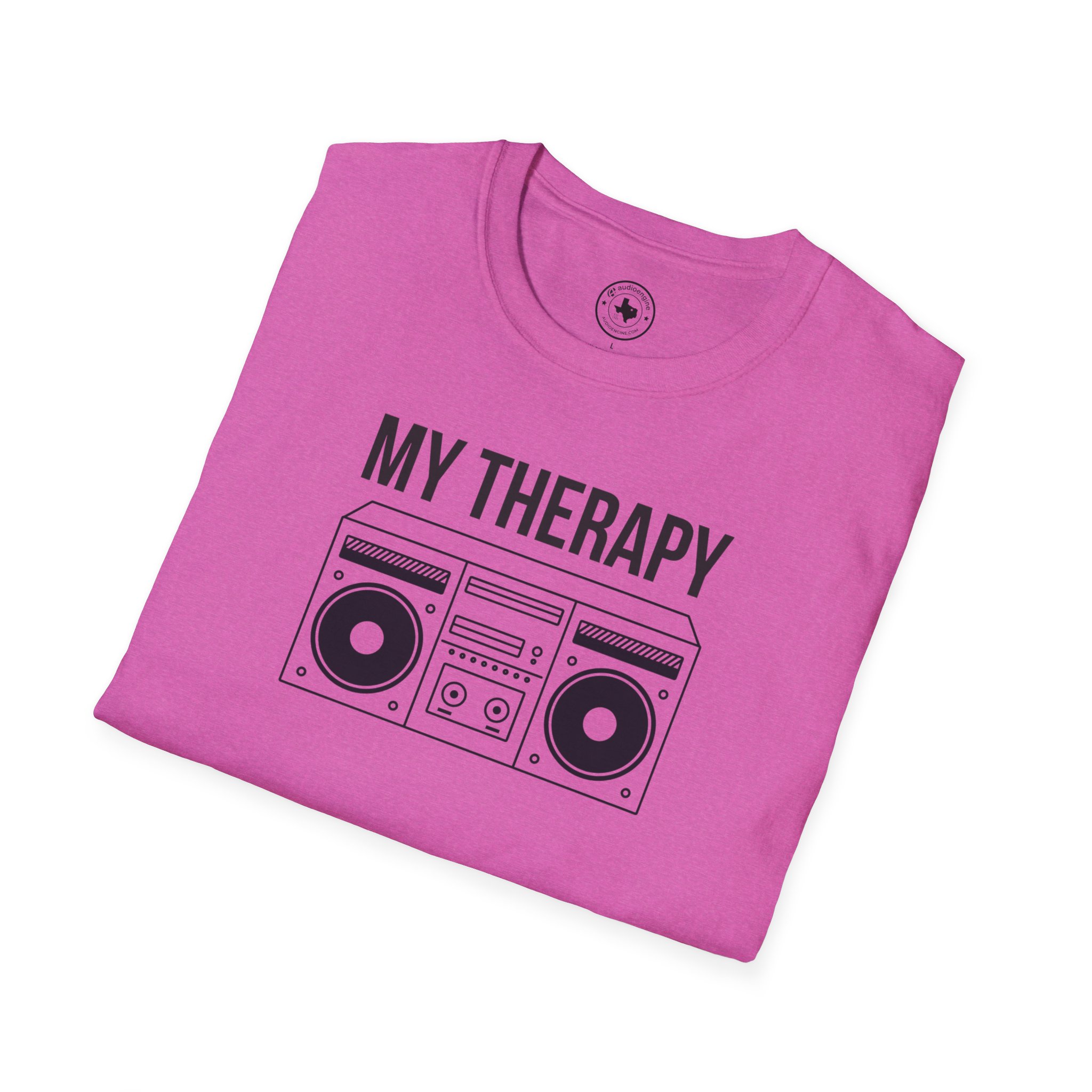 T‑Shirt — "My Therapy" Boombox Graphic Tee - Image 88
