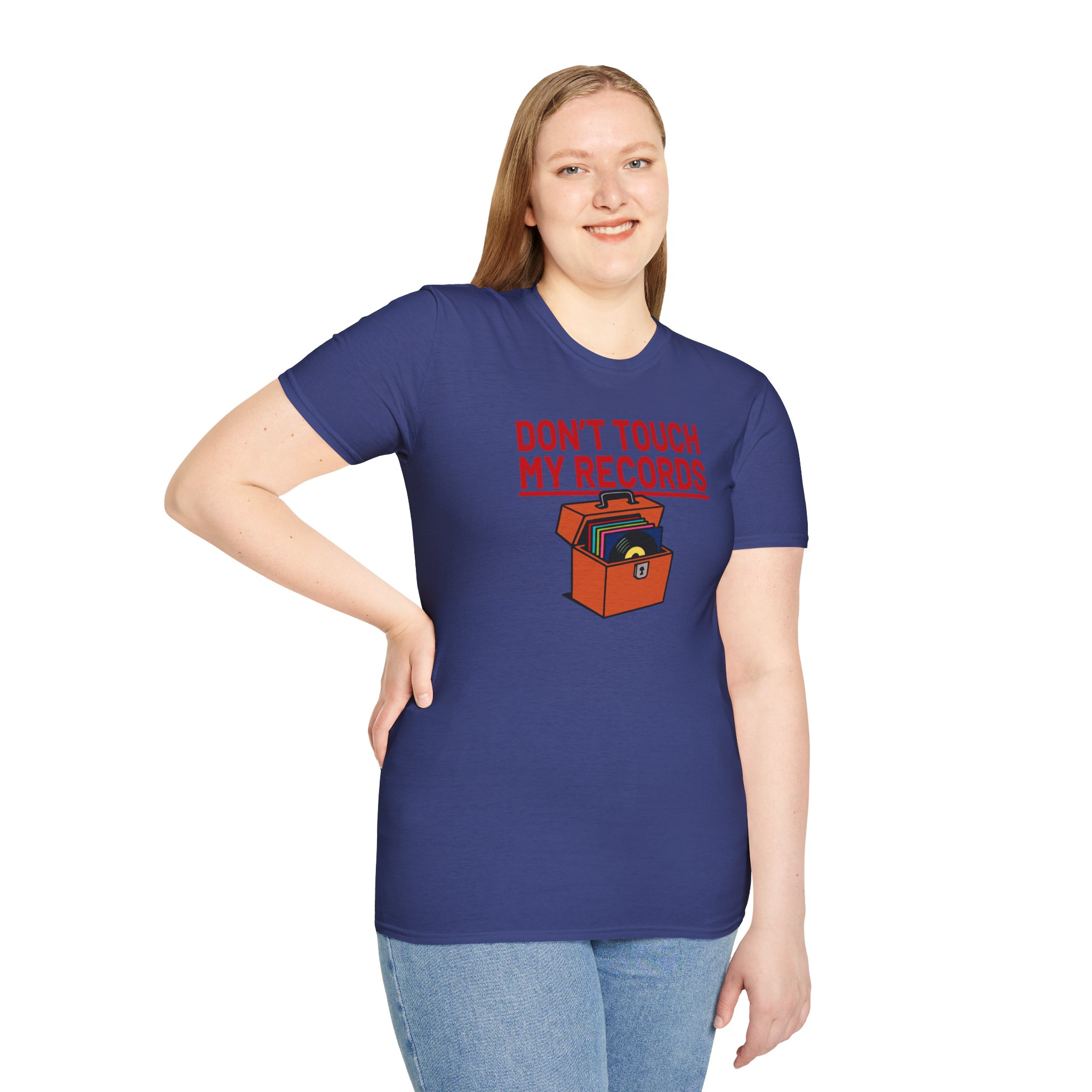 Don't Touch My Records T-Shirt — Retro Vinyl Collector Shirt - Image 86