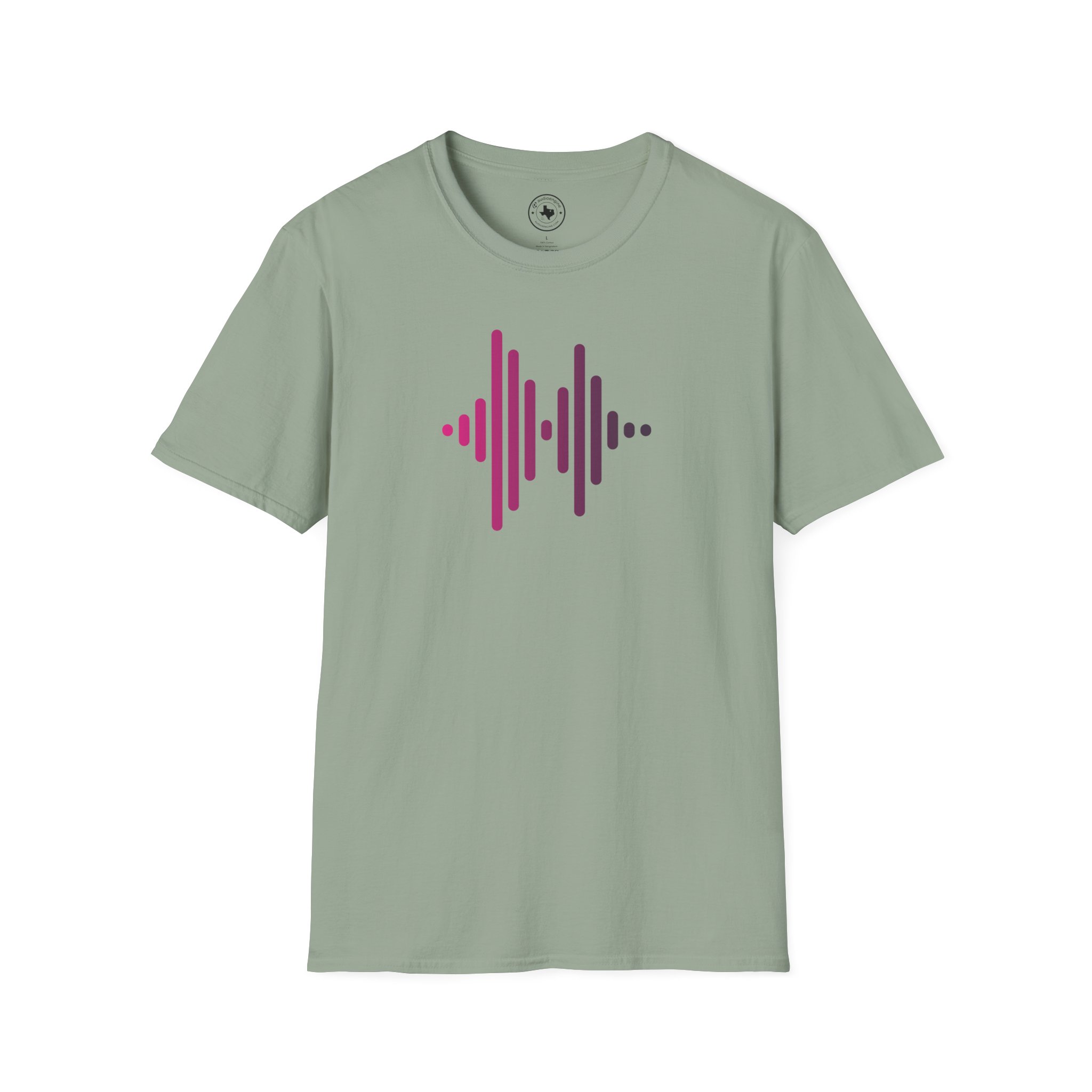 Audio Waveform Graphic Tee — Gradient Soundwave T-Shirt - Image 73