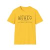 Music Lover's Unisex Softstyle T-Shirt - Perfect Gift for Musicians and Music Enthusiasts - Thumbnail Image 51