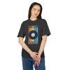 Vinyl Music Sounds Unisex Heavy Faded Tee - Thumbnail Image 27
