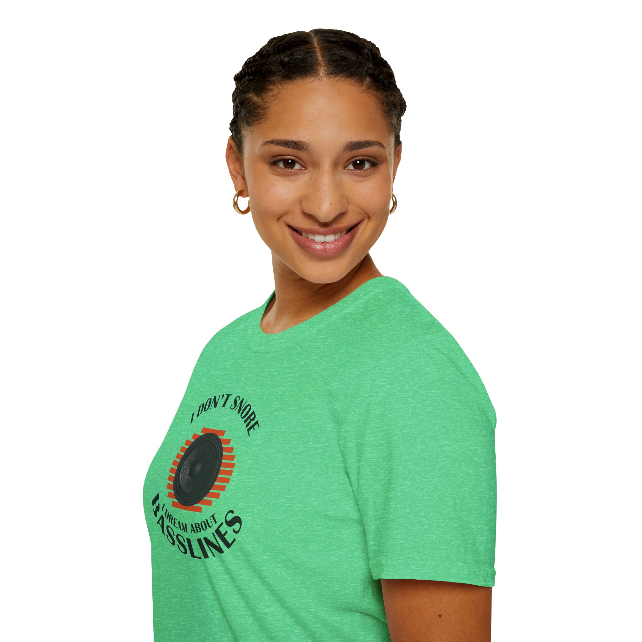 Basslines T-Shirt — “I Don't Snore, I Dream About Basslines” Music Lover Tee - Image 77