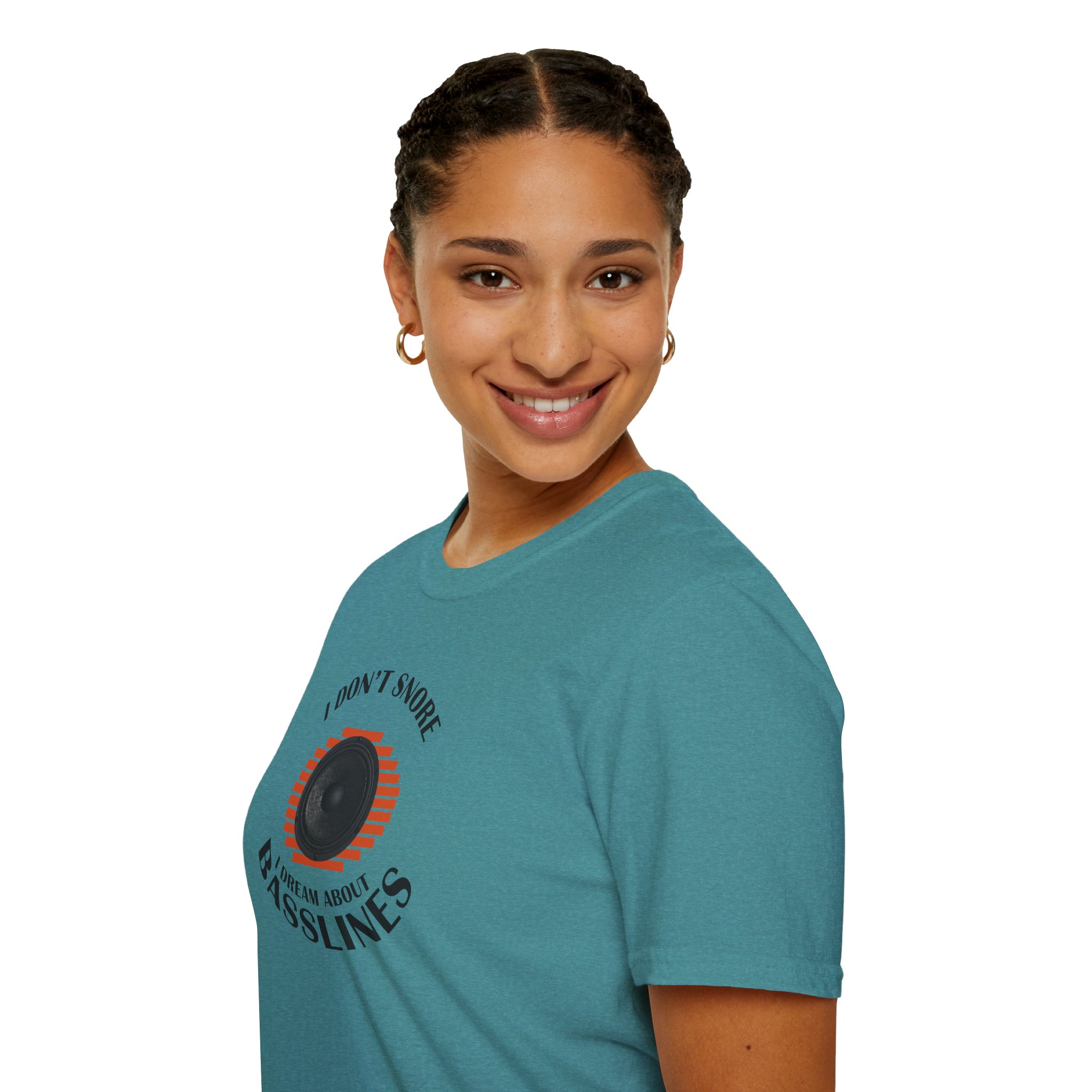 Basslines T-Shirt — “I Don't Snore, I Dream About Basslines” Music Lover Tee - Image 87
