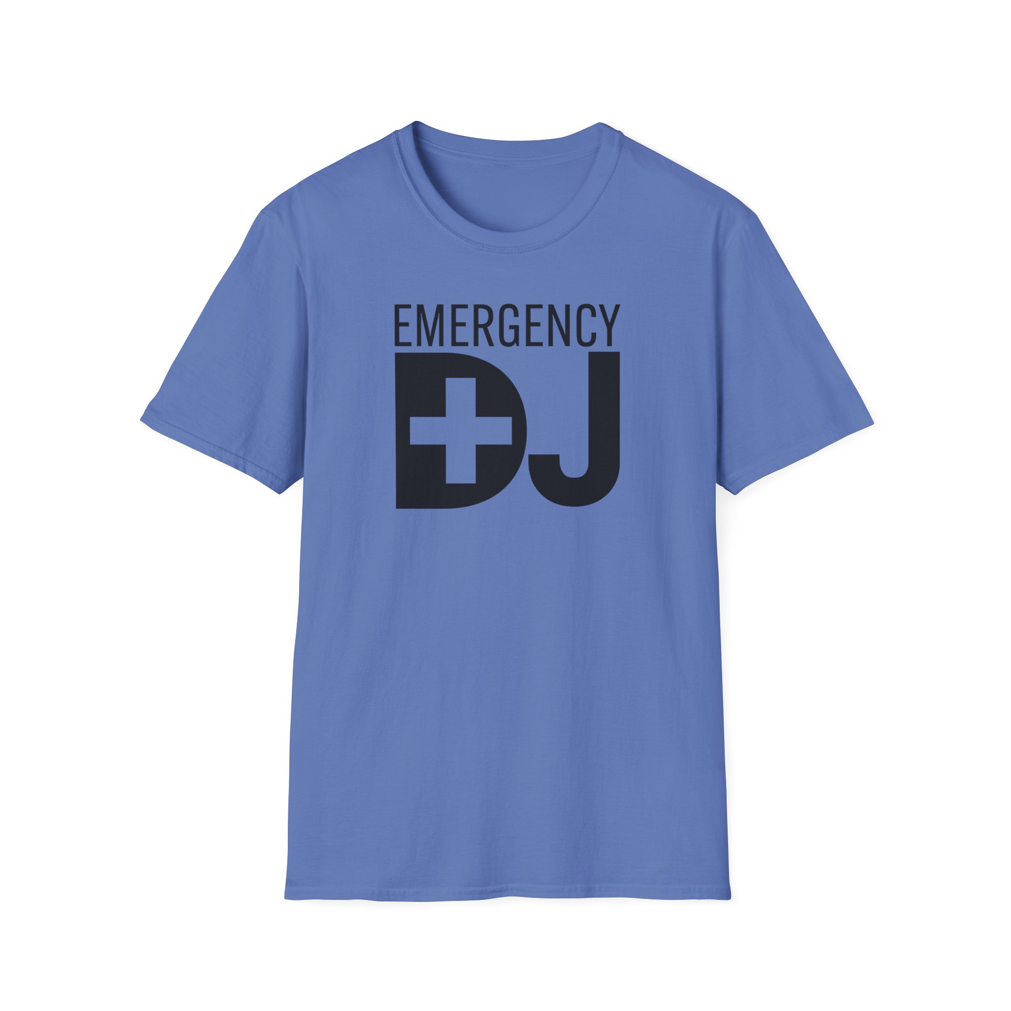 Emergency DJ Unisex Softstyle T-Shirt - Perfect for Music Lovers and Events - Image 49