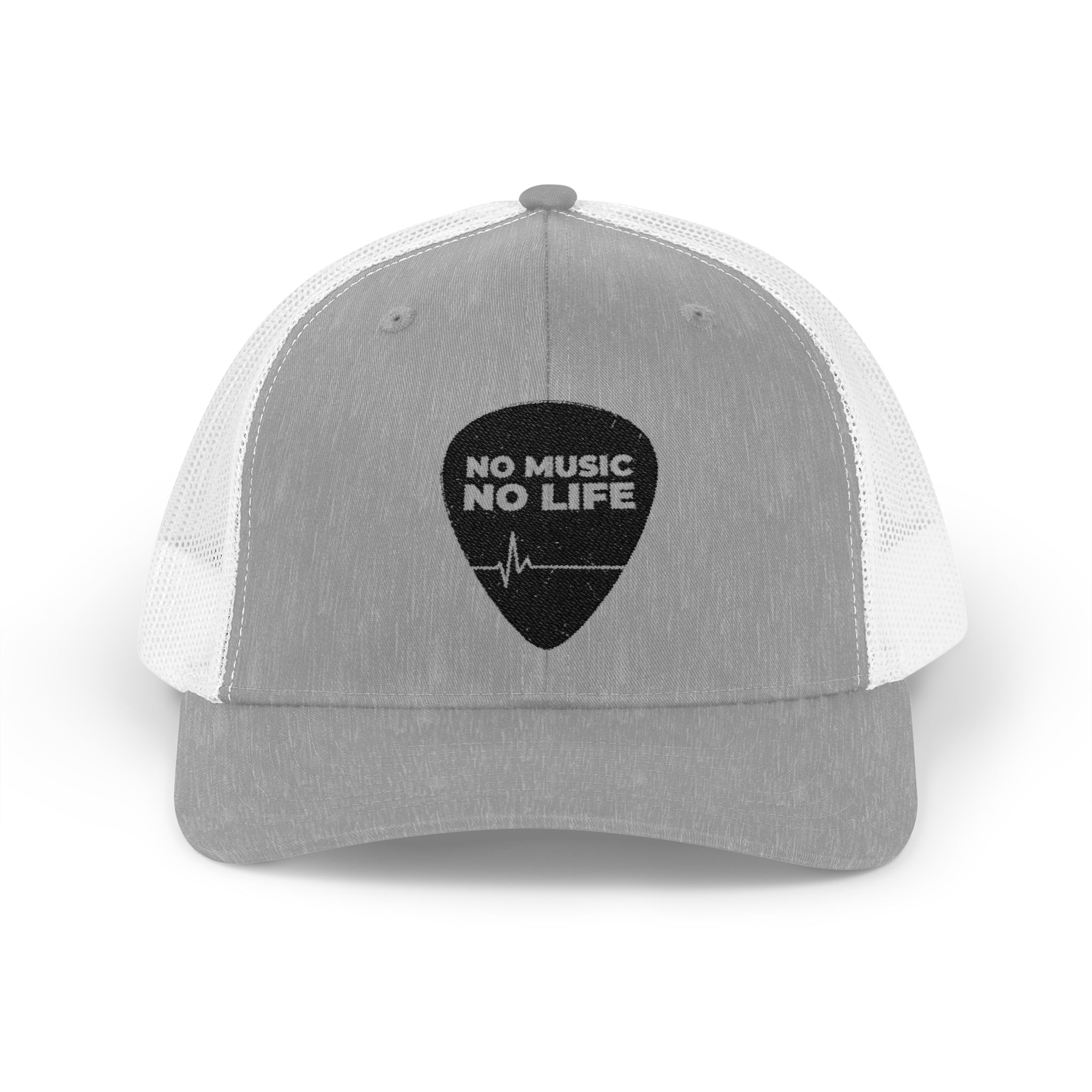 No Music No Life Snapback Trucker Cap - Image 1