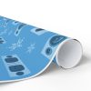 Holiday Wrapping Papers - Light Blue - Thumbnail Image 6