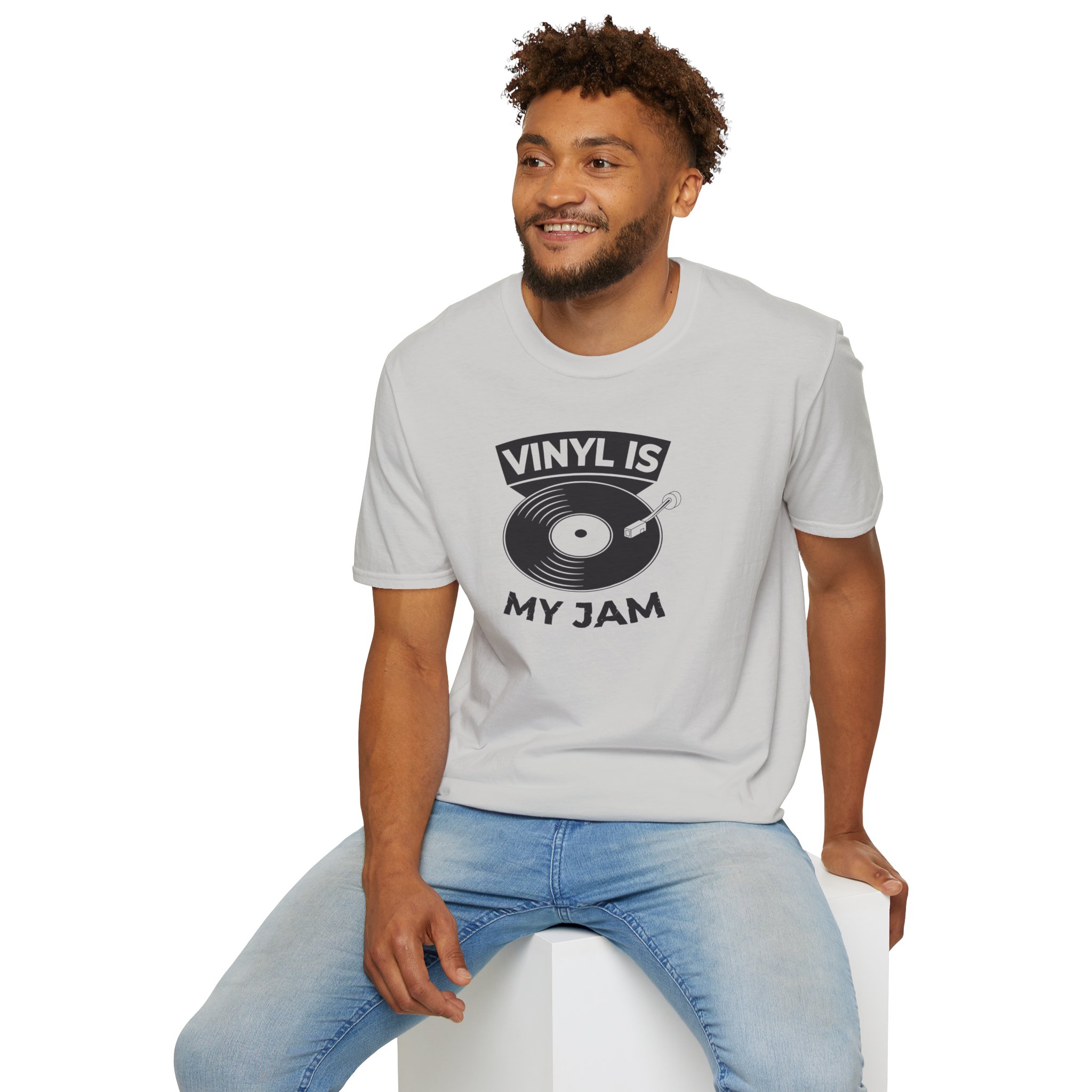 Vinyl Is My Jam T-Shirt — Retro Record Lover Tee - Image 8