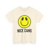 Funny Music Lover Tee - "Nice Cans" Unisex Heavy Cotton Shirt - Thumbnail Image 3
