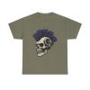 Skull Graffiti T-Shirt, Music Lover Tee, Festival Fashion Shirt, Unisex Graphic Tee, Edgy Streetwear Apparel - Thumbnail Image 21