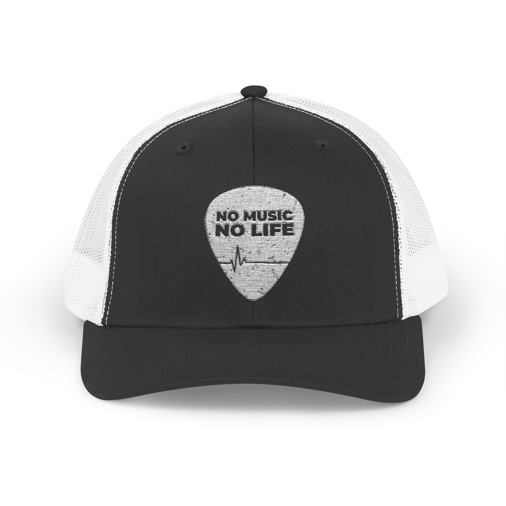 No Music No Life Snapback Trucker Cap for Music Lovers - Image 1