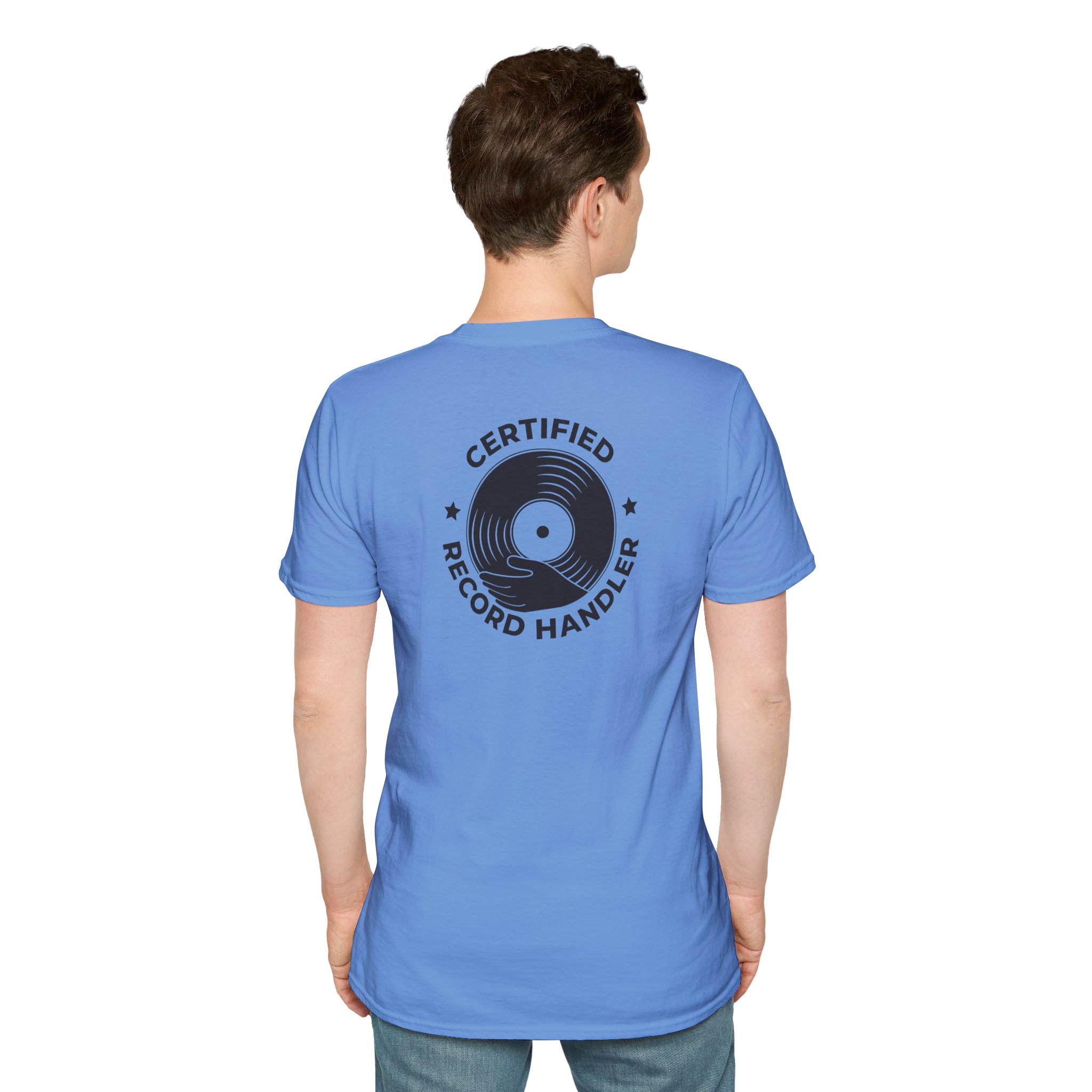 Certified Record Handler T-Shirt — Retro Vinyl DJ Tee - Image 60