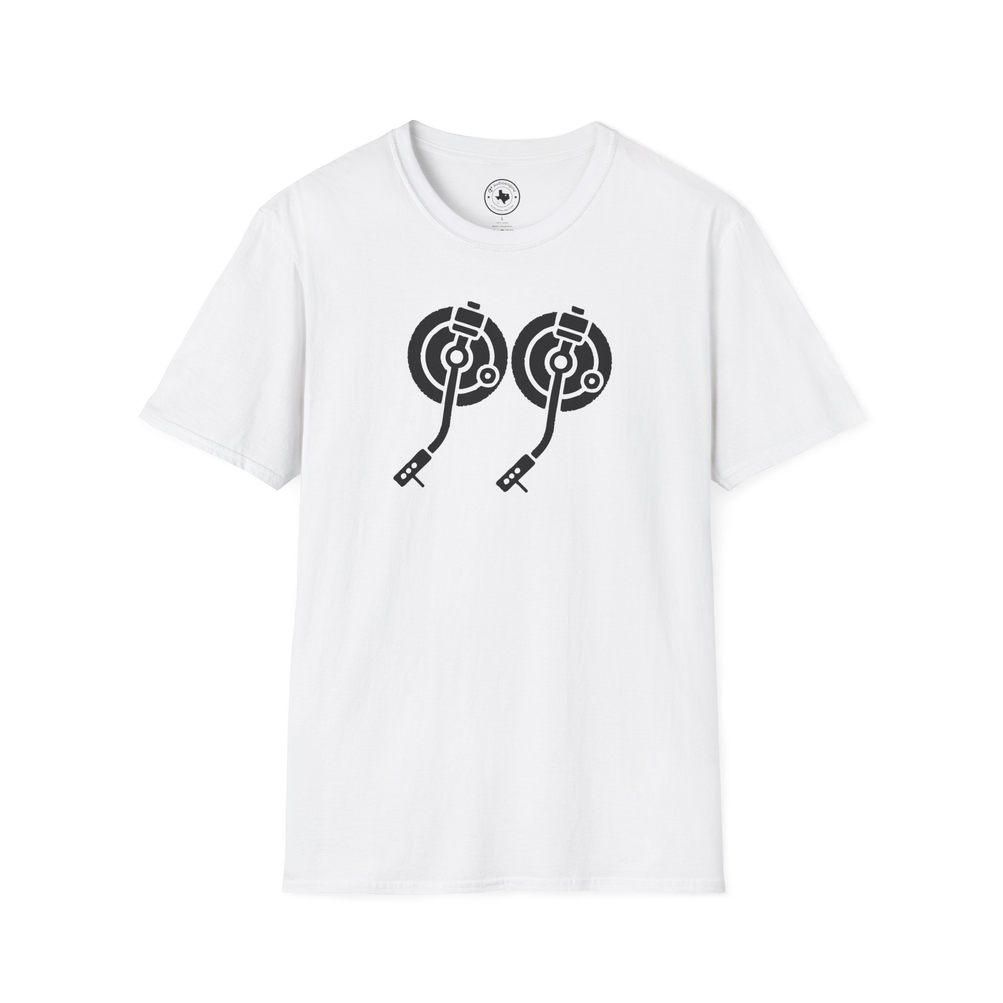 Record Player Turntable Tee — Retro DJ Vinyl Graphic T-Shirt - Image 11