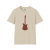 Electric Guitar Graphic T-Shirt — Red Psychedelic Music Tee - Thumbnail Image 37