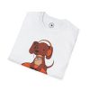 DJ Dachshund Tee — Cute Dog with Headphones Graphic T-Shirt - Thumbnail Image 14