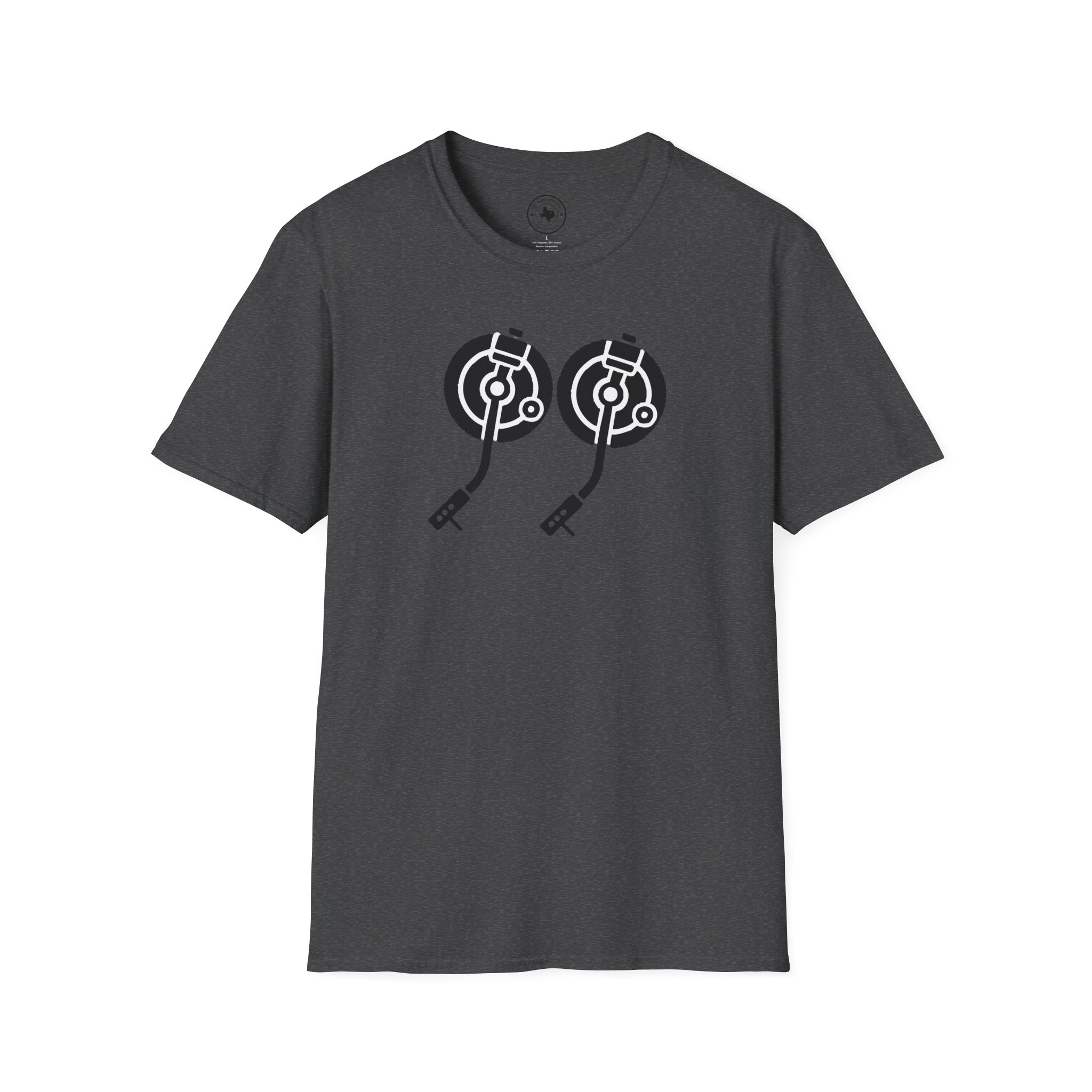 Record Player Turntable Tee — Retro DJ Vinyl Graphic T-Shirt - Image 111