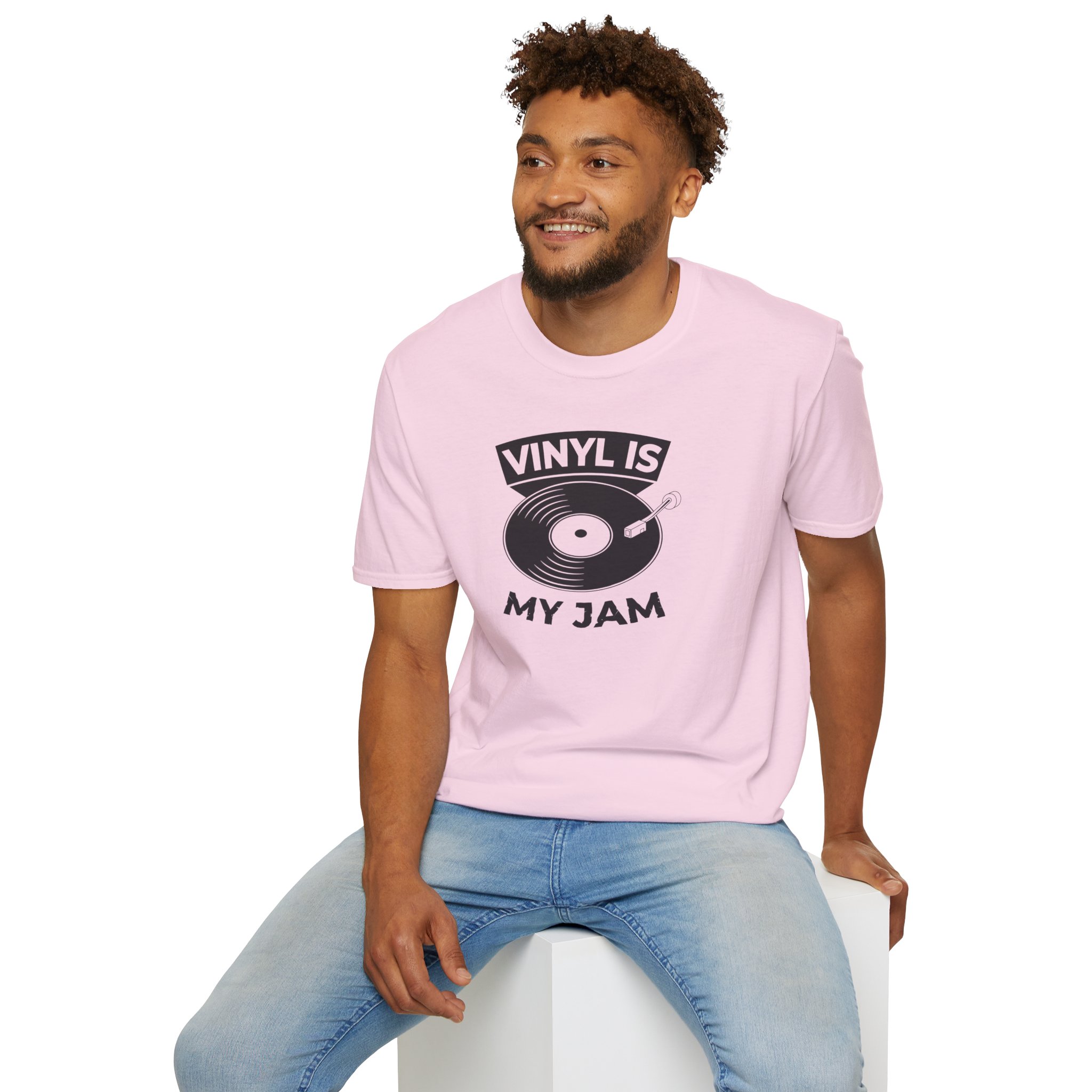 Vinyl Is My Jam T-Shirt — Retro Record Lover Tee - Image 128