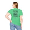 Vinyl Lover T-Shirt — "Caution! Can Talk About Vinyl For Hours" Graphic Tee - Thumbnail Image 1