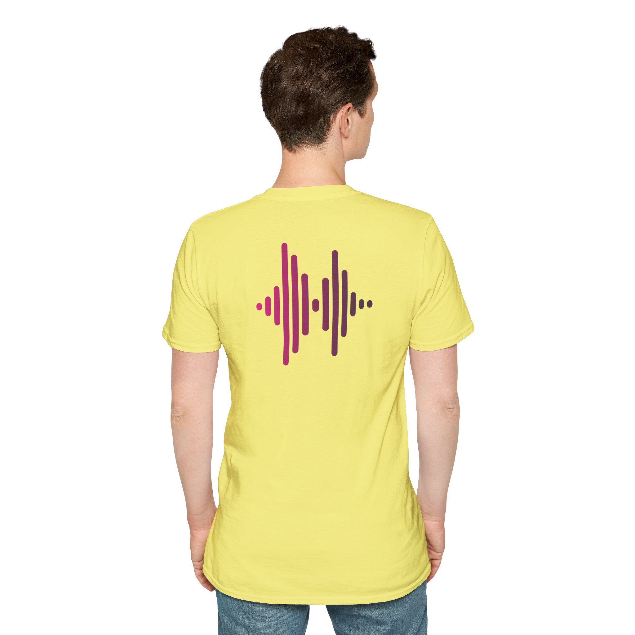 Soundwave Graphic T-Shirt — Modern Audio Waveback Tee - Image 54