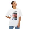 Copy of Retro Vibes Unisex Oversized Boxy Tee, Music Lover Shirt, Festival Attire, Comfortable Casual Tee, Graphic Tee for Every Day - Thumbnail Image 9