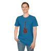 Electric Guitar Graphic T‑Shirt — Red Pattern Rock Music Tee - Thumbnail Image 126