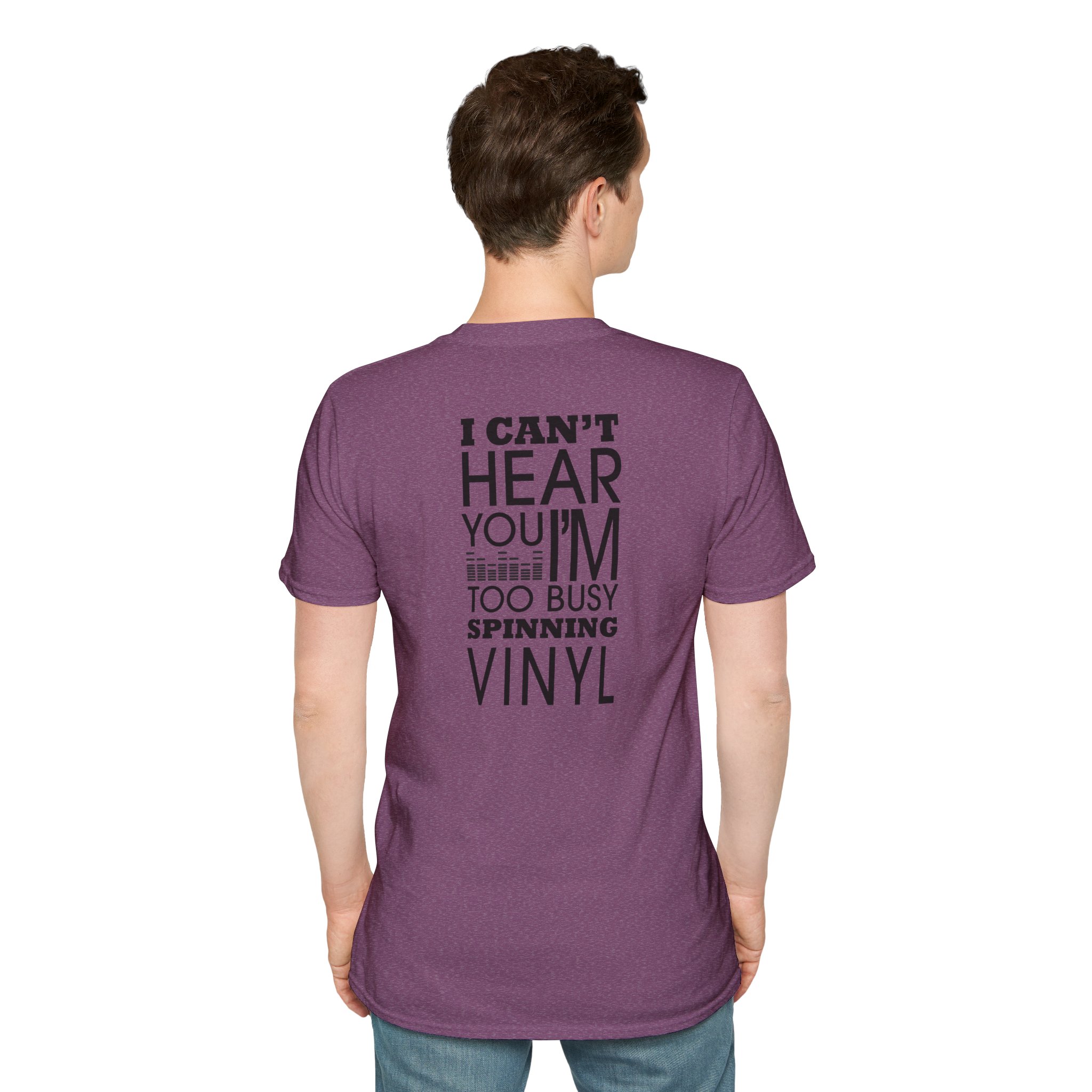 Vinyl Spinner T-Shirt - Unisex Music Lover Tee - Image 70