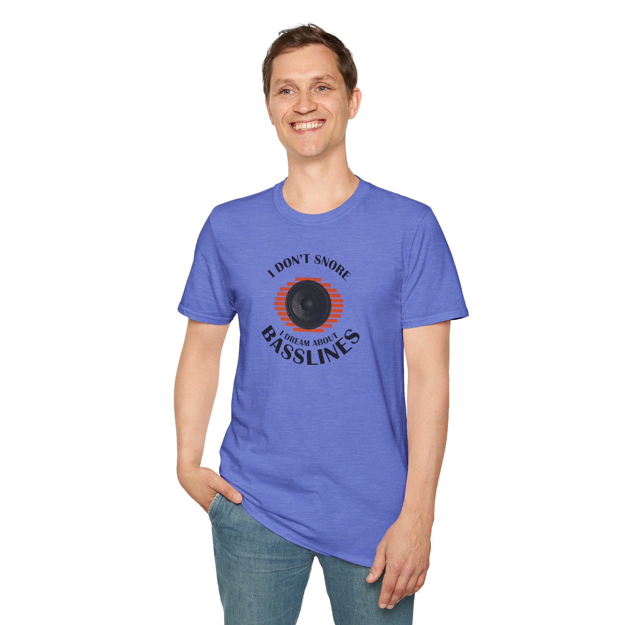 Basslines T-Shirt — “I Don't Snore, I Dream About Basslines” Music Lover Tee - Image 106