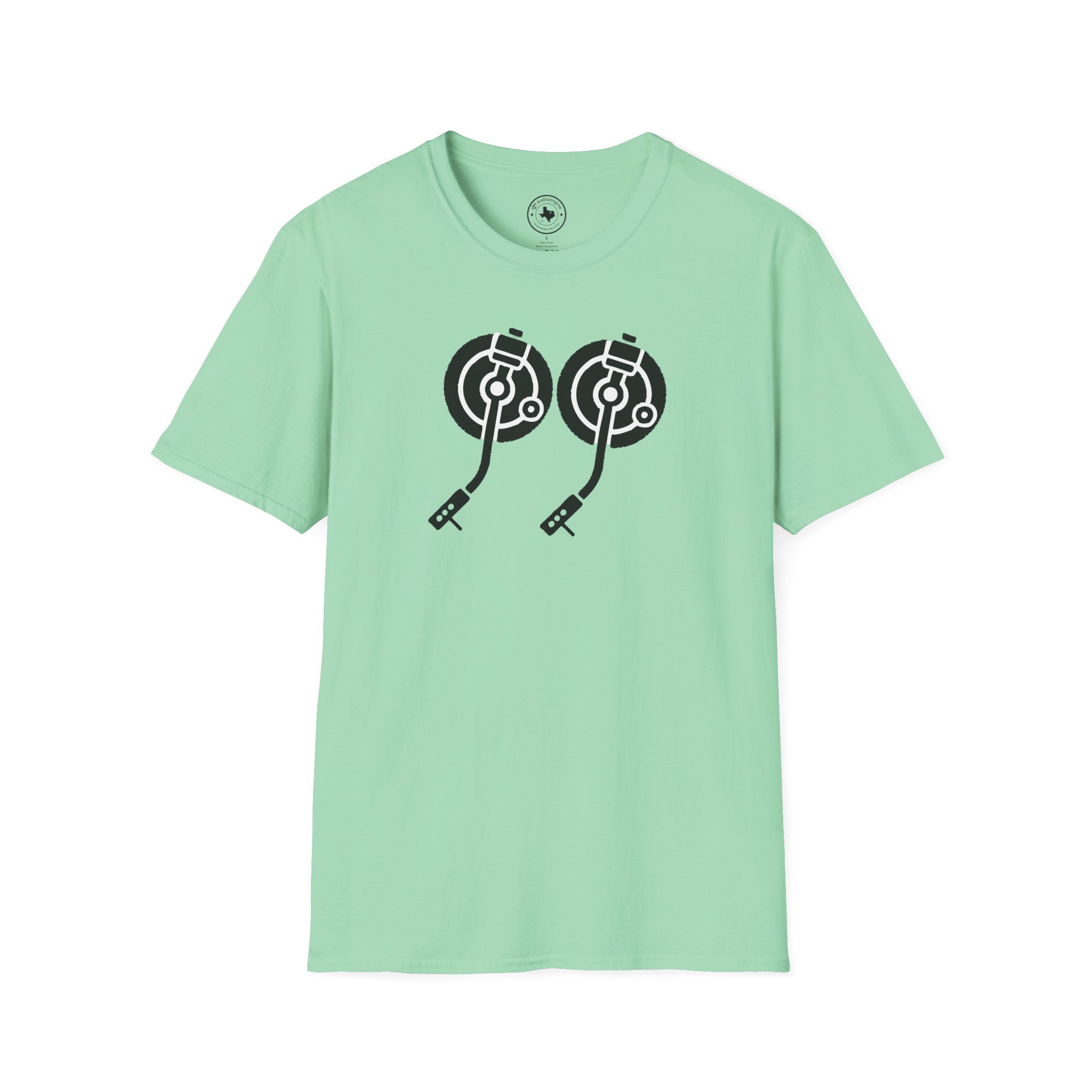 Record Player Turntable Tee — Retro DJ Vinyl Graphic T-Shirt - Image 91