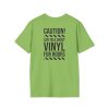 Vinyl Lover T-Shirt — "Caution! Can Talk About Vinyl For Hours" Graphic Tee - Thumbnail Image 56