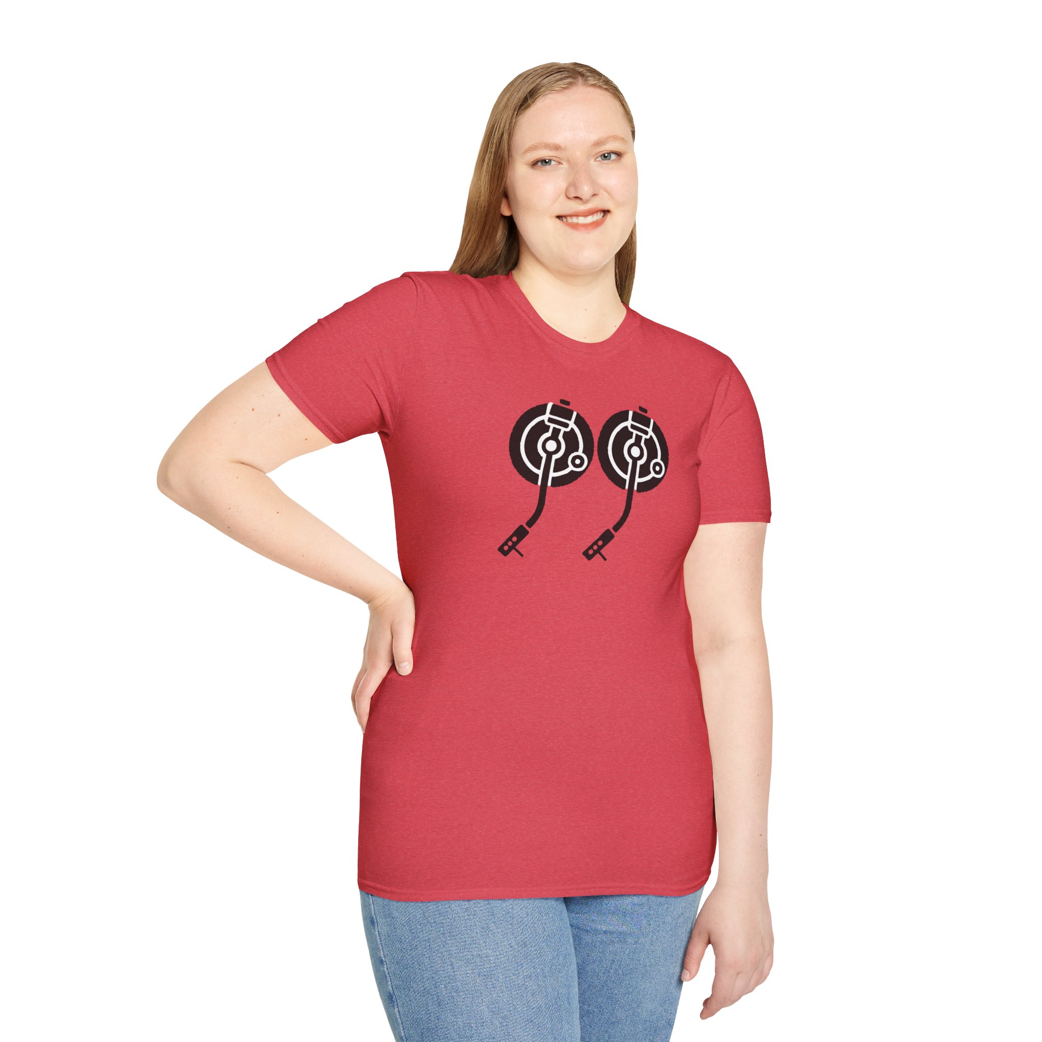 Record Player Turntable Tee — Retro DJ Vinyl Graphic T-Shirt - Image 145