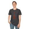 Electric Guitar Graphic T‑Shirt — Red Pattern Rock Music Tee - Thumbnail Image 96