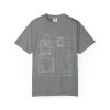 Blueprint Camera Unisex T-Shirt, Casual Wear, Artist Gift, Photography Tee, Unique Apparel, Comfortable Style - Thumbnail Image 20