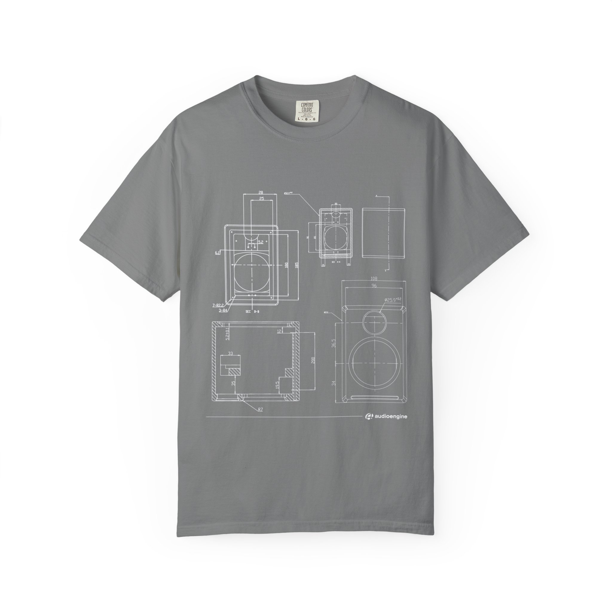 Blueprint Camera Unisex T-Shirt, Casual Wear, Artist Gift, Photography Tee, Unique Apparel, Comfortable Style - Image 20