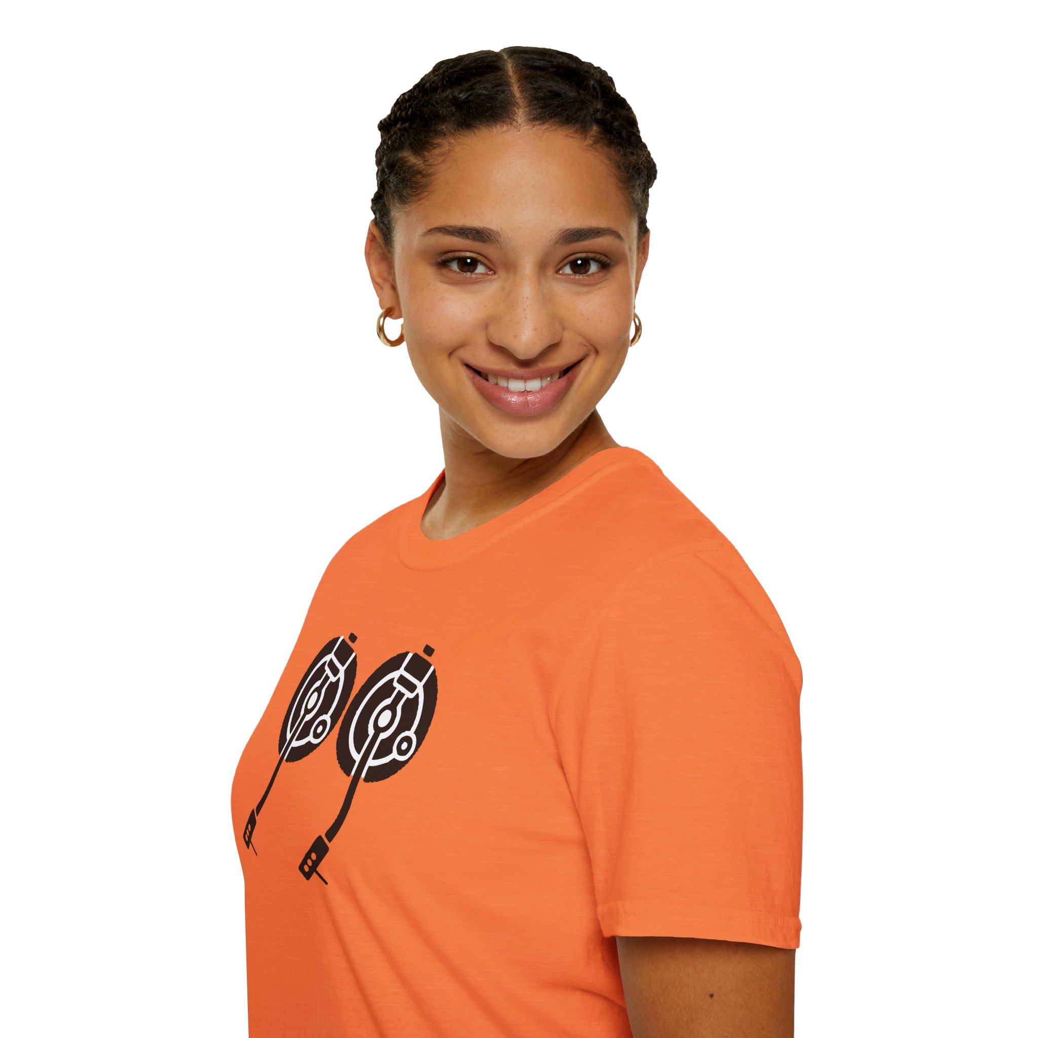 Record Player Turntable Tee — Retro DJ Vinyl Graphic T-Shirt - Image 27