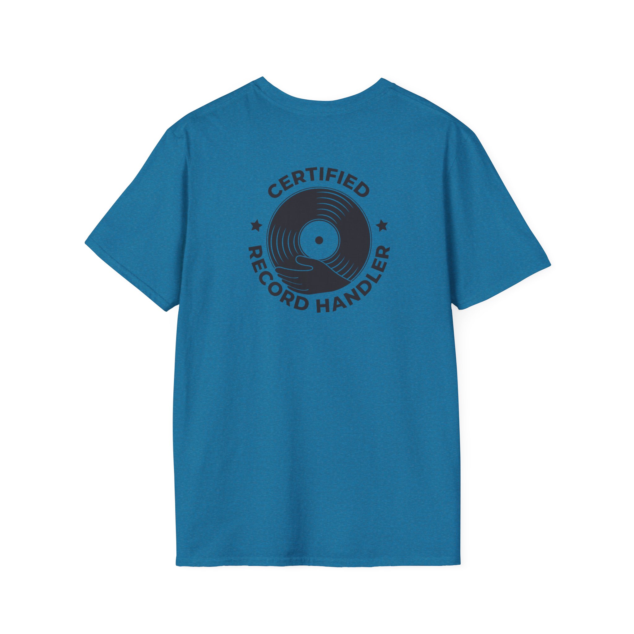 Certified Record Handler T-Shirt — Retro Vinyl DJ Tee - Image 74