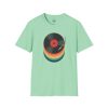 Retro Vinyl Record T-Shirt — Rainbow Stack Turntable Tee - Thumbnail Image 101