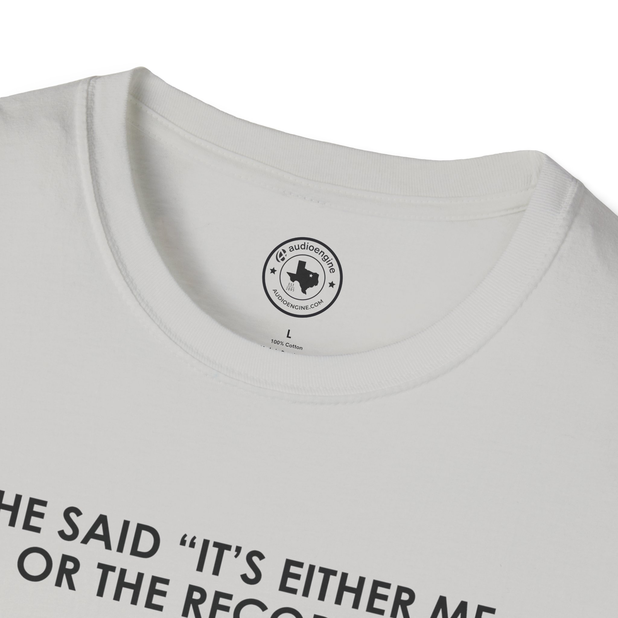 T-Shirt — “She Said ‘It’s Either Me or the Records.’ Sometimes I Miss Her.” Graphic Tee - Image 27