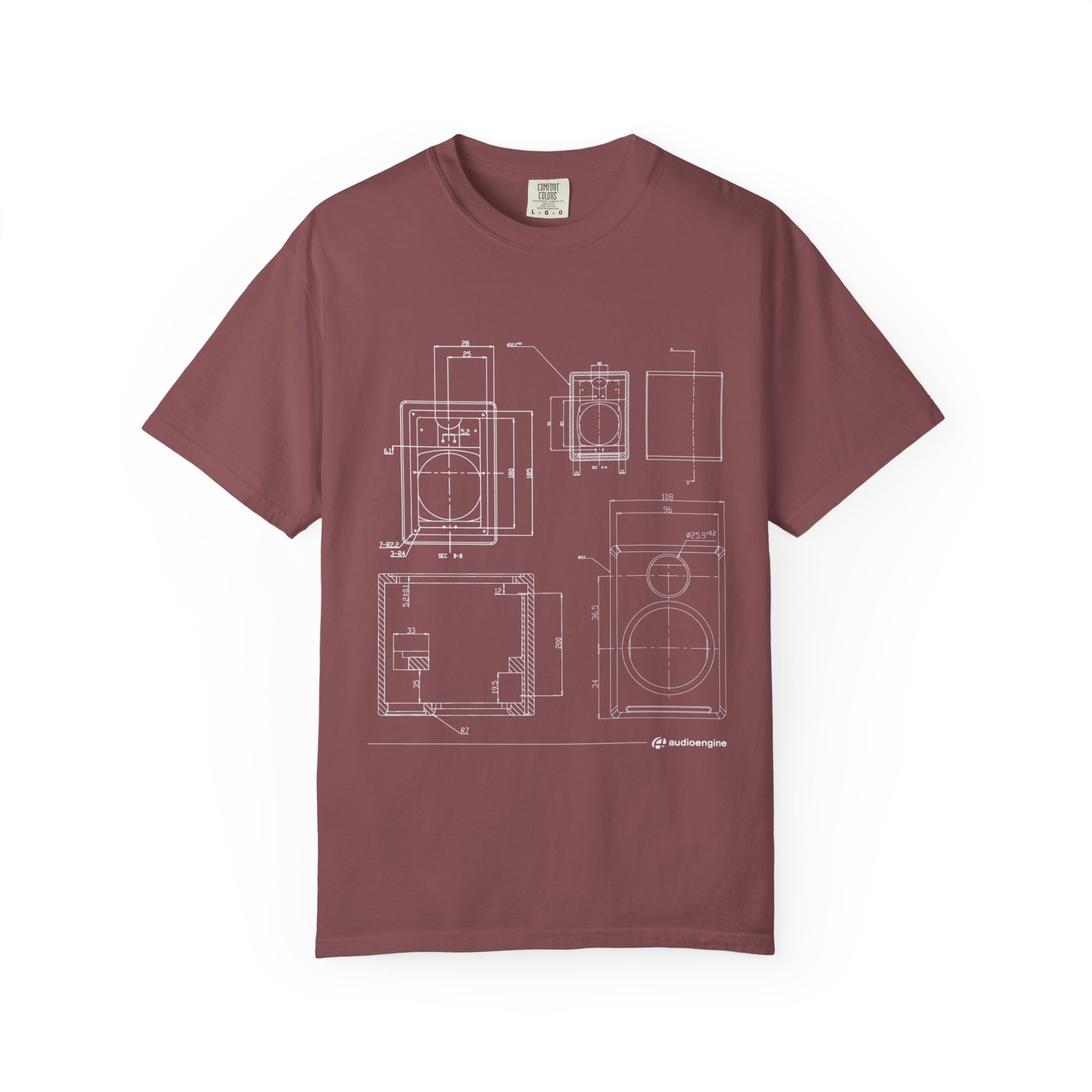 Blueprint Camera Unisex T-Shirt, Casual Wear, Artist Gift, Photography Tee, Unique Apparel, Comfortable Style - Image 8