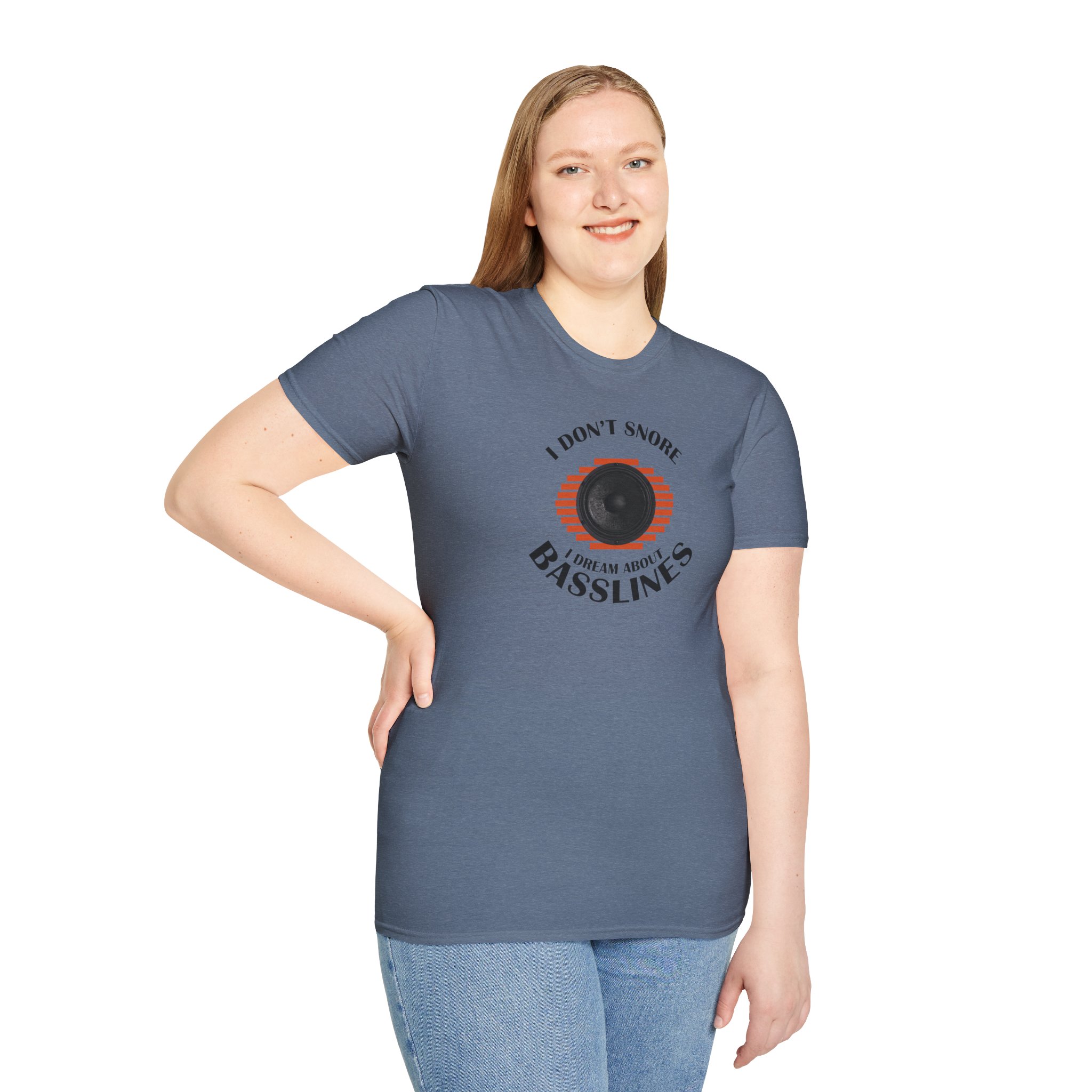 Basslines T-Shirt — “I Don't Snore, I Dream About Basslines” Music Lover Tee - Image 115
