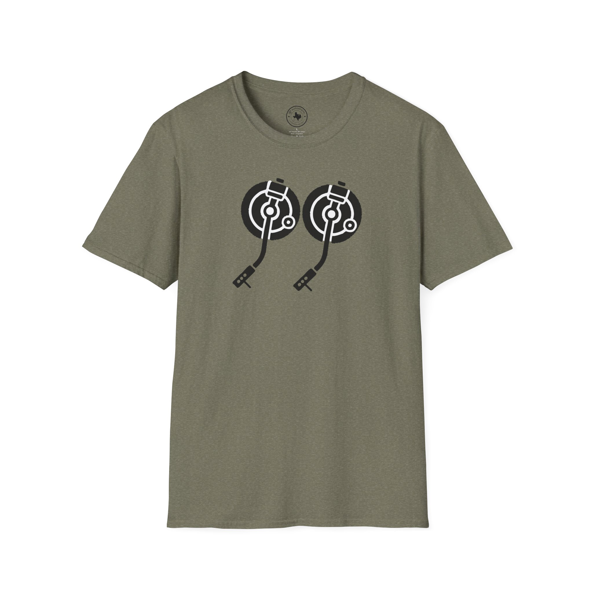 Record Player Turntable Tee — Retro DJ Vinyl Graphic T-Shirt - Image 81