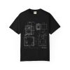 Blueprint Camera Unisex T-Shirt, Casual Wear, Artist Gift, Photography Tee, Unique Apparel, Comfortable Style - Thumbnail Image 32